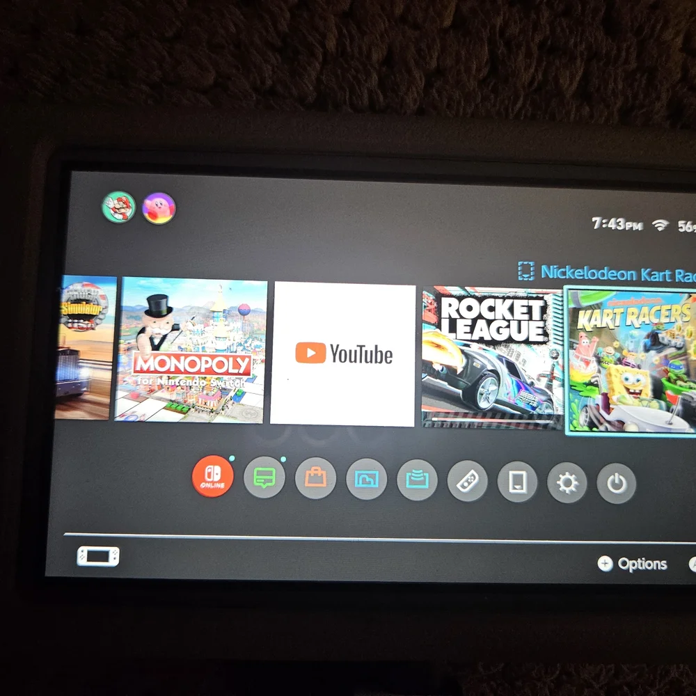 Nintendo switch gaming